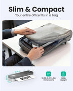 CamScanner P1 Pro Imprimante thermique portable sans encre, format Lettre US, Bluetooth avec 1 rouleau de papier, pour iPhone, Android, ordinateur, utilisation à la maison ou au bureau